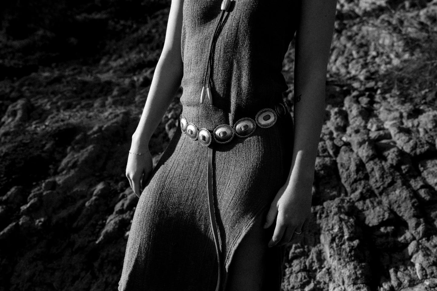 Cintura concho CHAMAELEON - Navajo concho belt