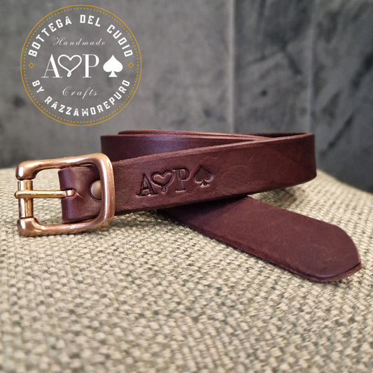 Cinturino Boote da 2cm  con fibbia in ottone