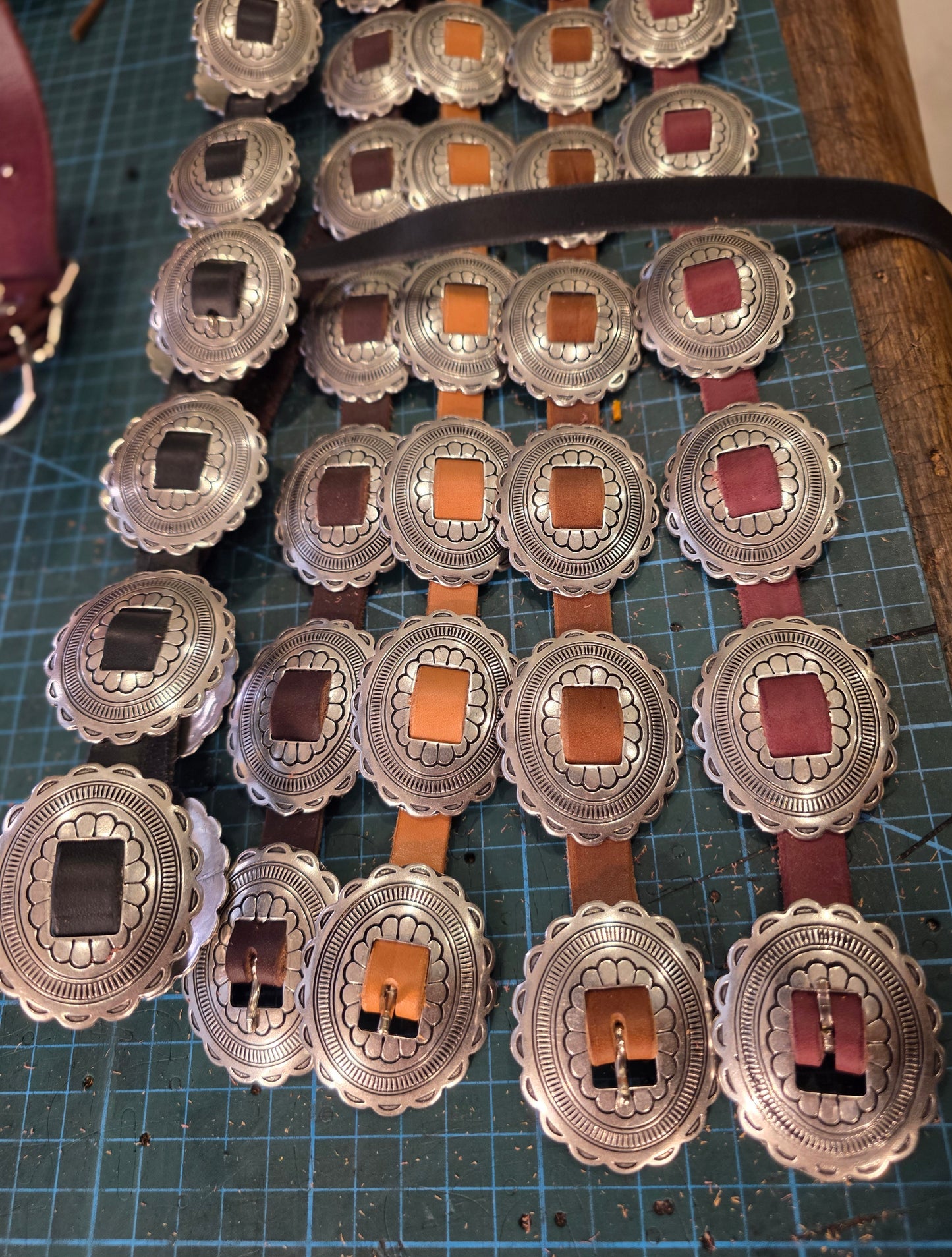 Cintura concho Musca - Navajo concho belt