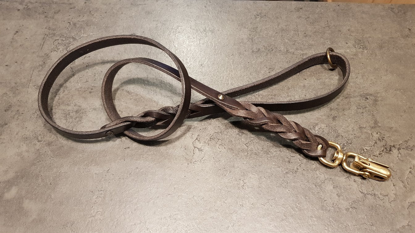 LAISSE LUPUS AVEC MOUSQUETON SPÉCIAL À DÉGAGEMENT RAPIDE (idéal pour les moyennes et grandes tailles)