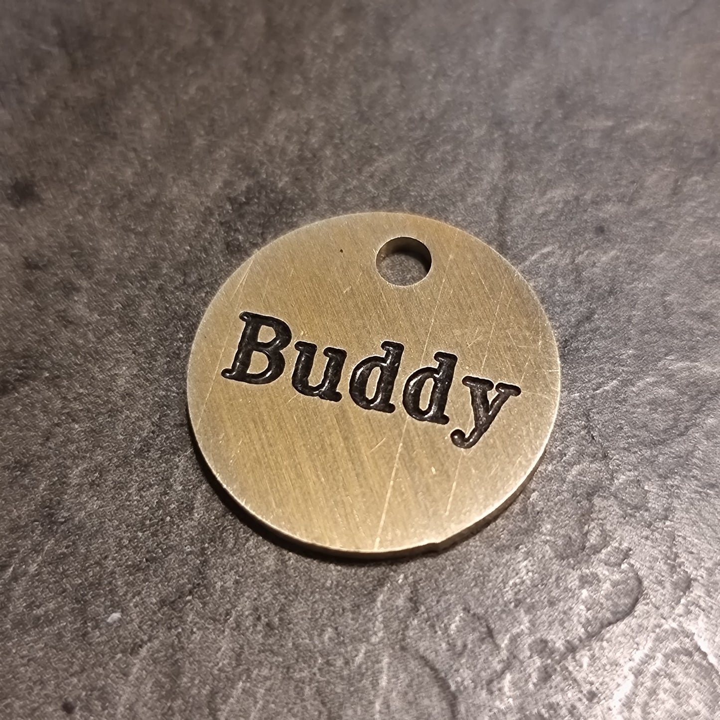 Real brass medal