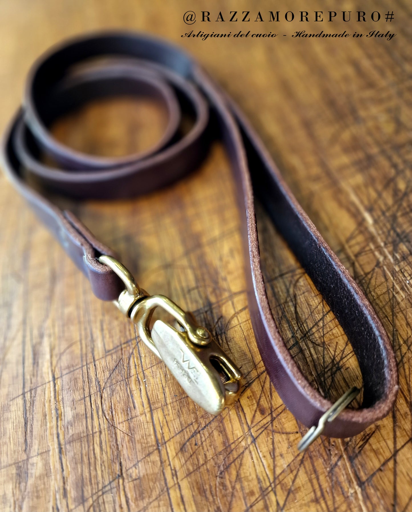 LUPUS LEASH WITH SPECIAL QUICK RELEASE CARABINER (ideal for medium and large sizes)