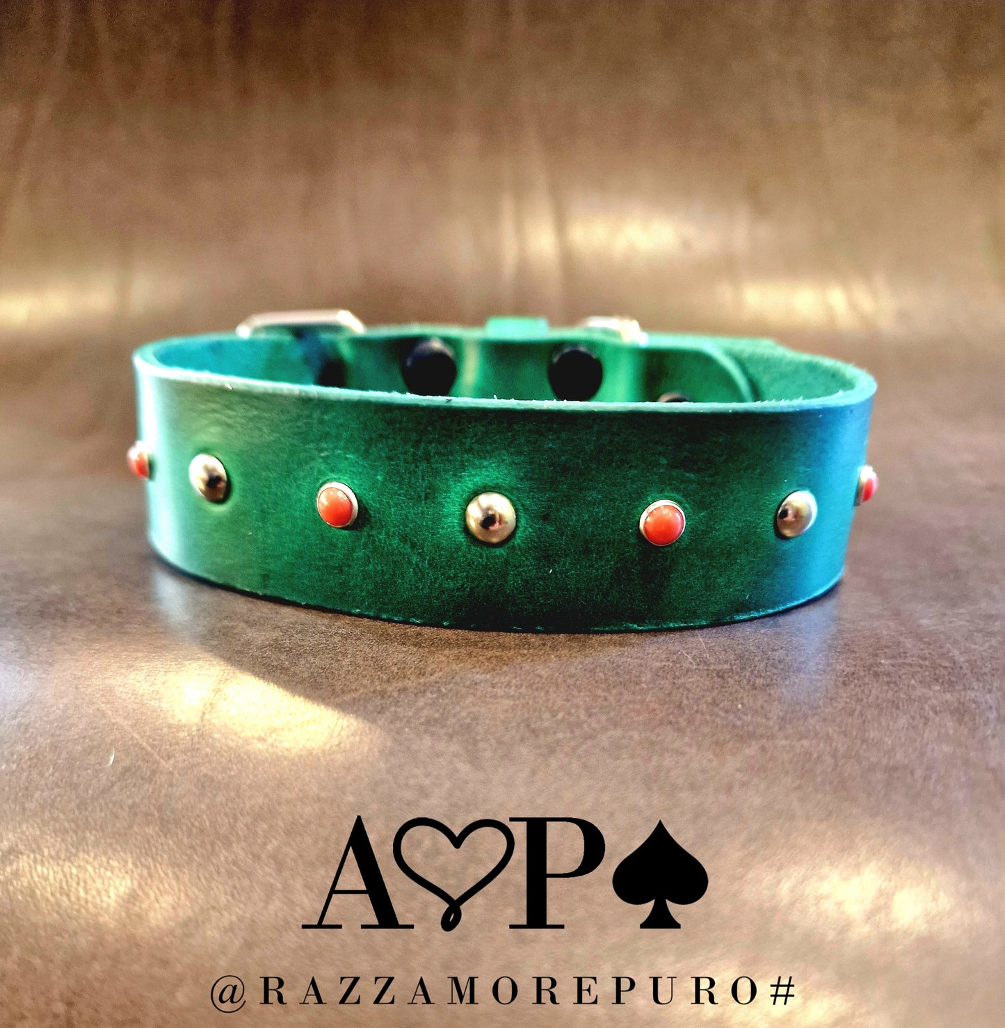 RAZZAMOREPURO 3cm collar for medium and large sizes