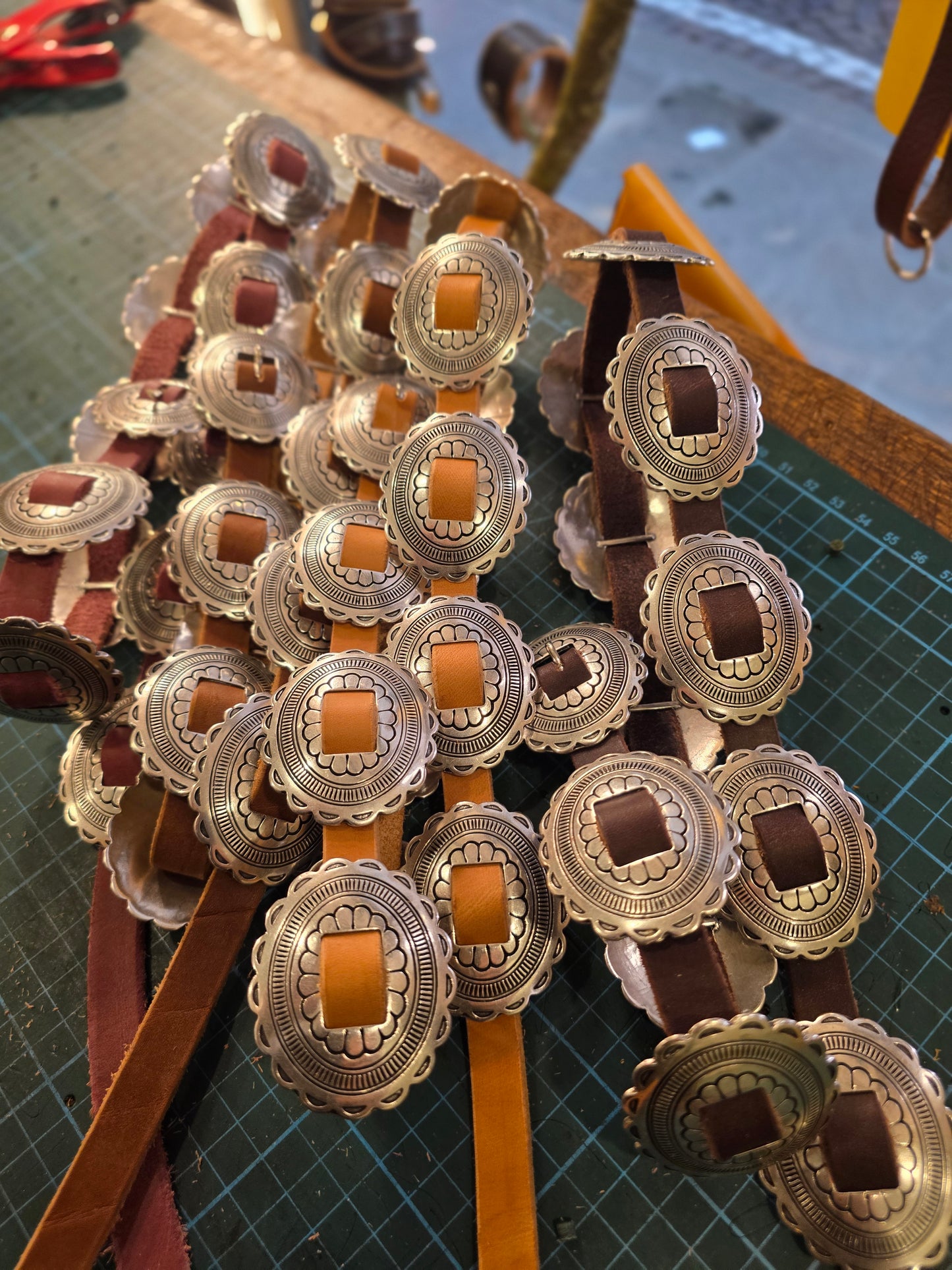 Cintura concho Musca - Navajo concho belt