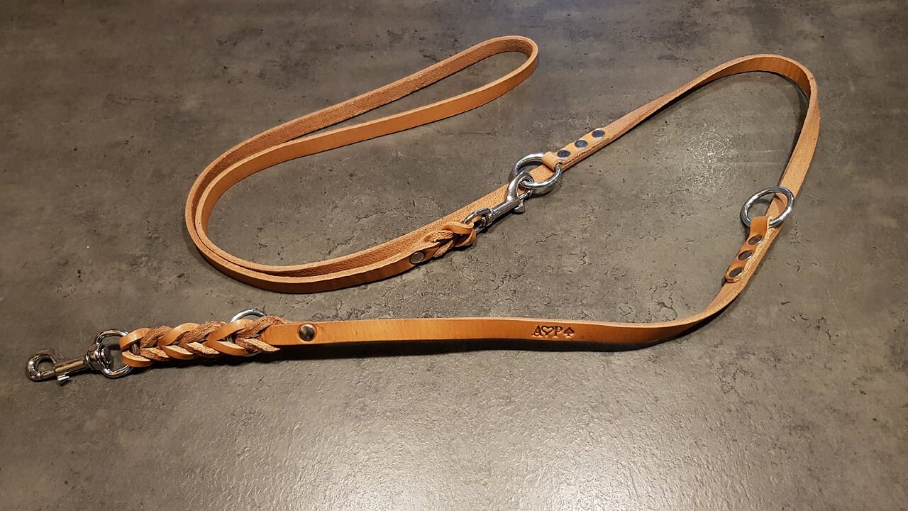 VULPECULA adjustable leash for medium size