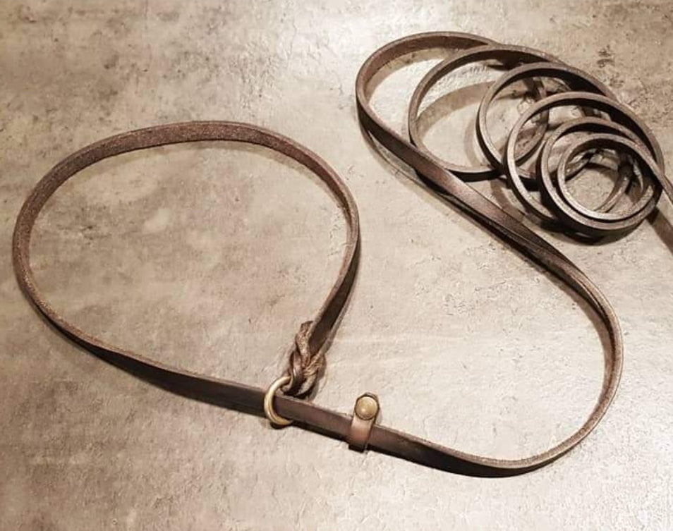 RETRIVER leather lead (customizable for all sizes)