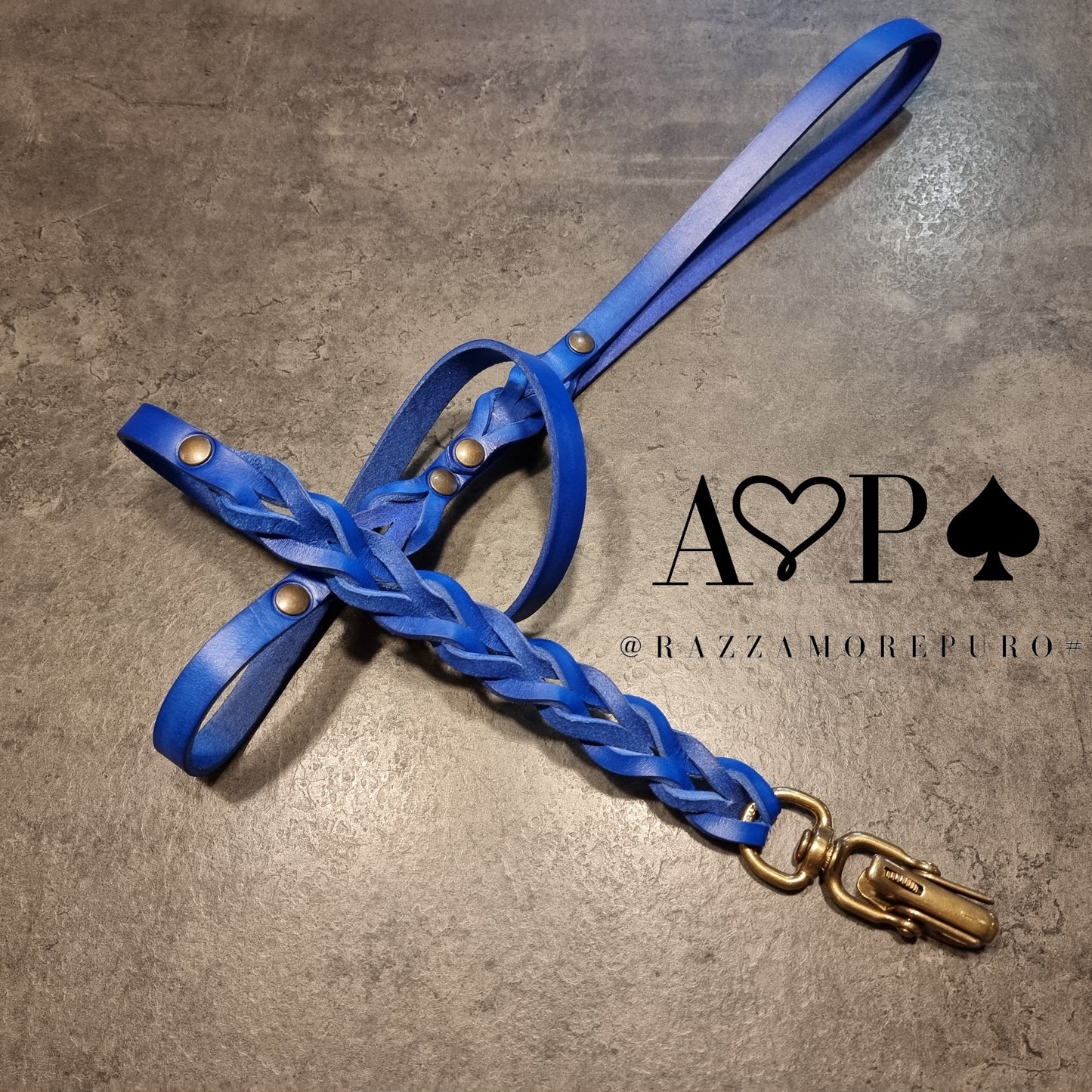 LUPUS LEASH WITH SPECIAL QUICK RELEASE CARABINER (ideal for medium and large sizes)