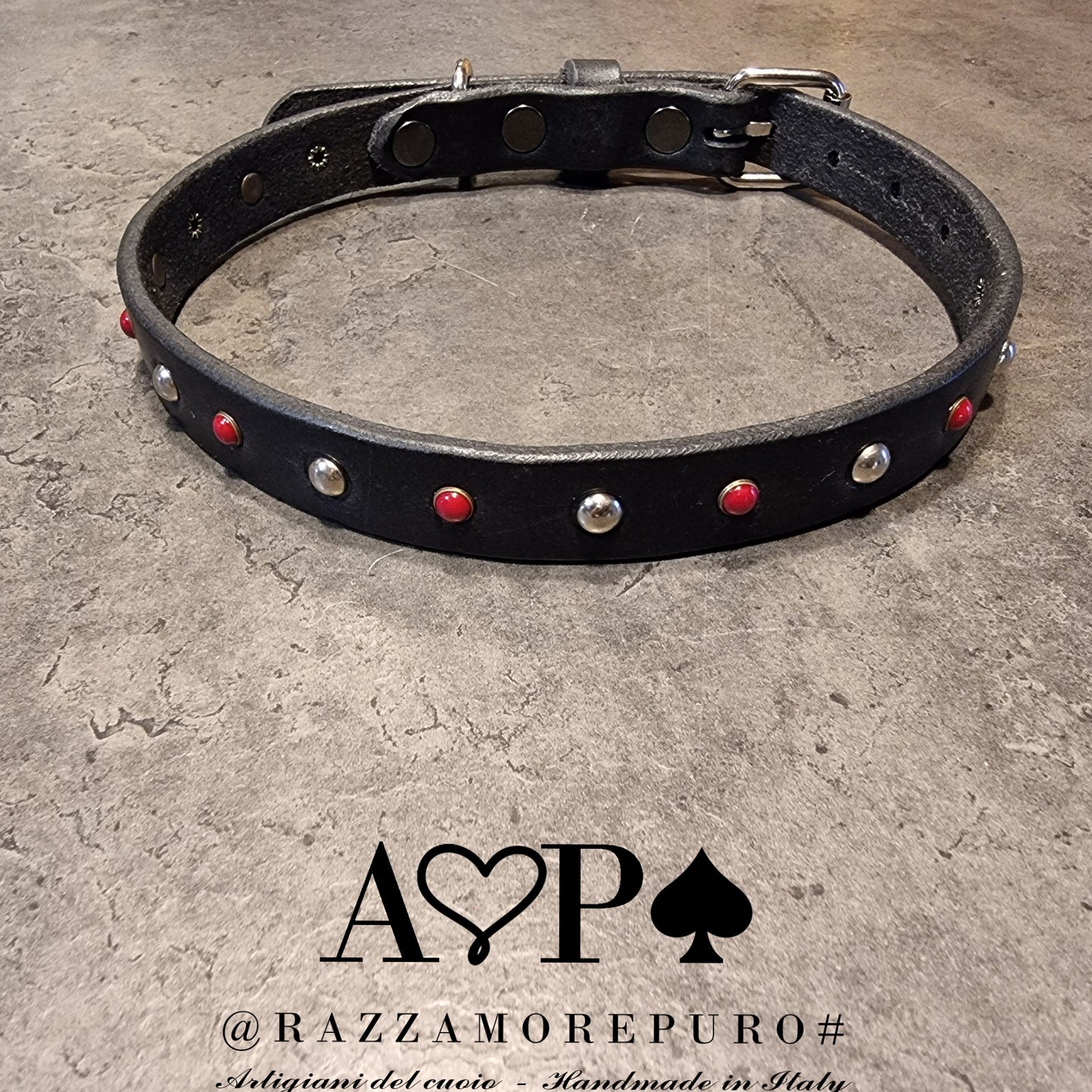 2cm RAZZAMOREPURO collar for small size